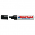Перманентный маркер Edding E-800/1 черный (толщина линии 4-12 мм), 539364