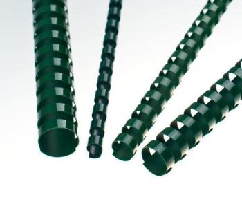 Пластиковые пружины 6 мм зеленые, 100 шт.