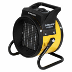 Тепловая пушка электрическая SONNEN THG-2000R, 2 кВт, 220В, керамический нагреватель