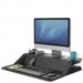 Стол для работы стоя и сидя Fellowes Lotus Sit-Stand Workstation черный