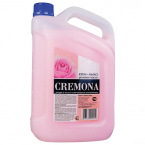 Мыло жидкое -крем  5 л КРЕМОНА "Розовое масло", ПРЕМИУМ, перламутровое, из натуральных компонентов