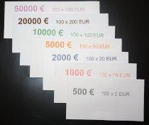   Бандерольная лента кольцевая 500 Euro