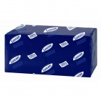 Салфетки бумажные Luscan Profi Pack 1-слойные синие с тиснением 24x24 см, 400 лист./пачк., 476881
