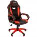 Игровое кресло для геймеров BRABIX "Blaze GM-162", TW/экокожа, черное/красное