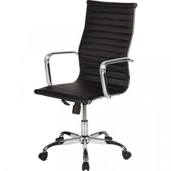Кресло руководителя Easy Chair 711 TPU черное (искусственная кожа, металл)