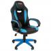 Игровое кресло для геймеров  BRABIX "Blaze GM-162", TW/экокожа, черное/голубое
