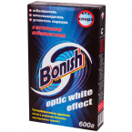 Отбеливатель 600 г, BONISH (Бониш) "Optic white effect", без хлора