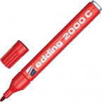 Перманентный маркер Edding E-2000 C/2 красный (толщина линии 1.5-3 мм), 261317