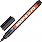 Перманентный маркер Edding E-370/1 черный (толщина линии 1 мм)