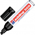 Перманентный маркер Edding E-500/1 черный (толщина линии 2-7 мм), 57819