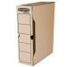 Архивный короб FELLOWES Bankers Box "Basic", 100x260x312, гофрокартон, с клапаном, FS-00102