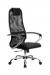 Кресло руководителя Метта SU-B-8/подл.131/осн.003, Черный (SU-BK-8 CH) офисное, обивка: сетка/текстиль