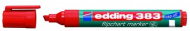Маркер для флипчарта Edding E-383/2 cap off, красный,  1-5 мм, E-383#2