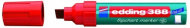 Маркер для флипчарта Edding E-388/2 cap off, красный,  4-12 мм, E-388#2