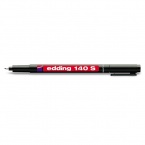 Промышленный маркер Edding E-140/1 черный для пленок и глянцевых поверхностей (толщина линии 0.3 мм) , 43836