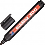 Перманентный маркер Edding E-300/1 черный (толщина линии 1.5-3 мм)
