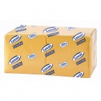 Салфетки бумажные Luscan Profi Pack 1-слойные желтые с тиснением 24x24 см, 400 лист./пачк., 476878