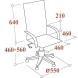 Кресло руководителя Easy Chair 588 TPU черное (искусственная кожа/сетка/ткань, металл) | Изображение 5