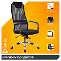 Everprof EP-708 TM, офисное, обивка: сетка/ткань, цвет: черный